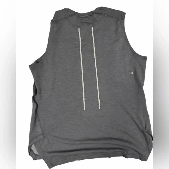 Men’s ASICS Grey Tank Top Size Large - Picture 2 of 6